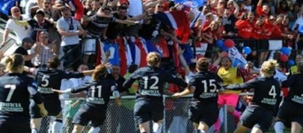 Les joueuses du Paris Saint-Germain Les joueuses du Paris Saint-Germain