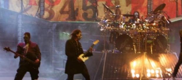 Slipknot en un show de 2008 Slipknot en un show de 2008