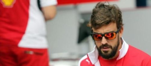 Fernando Alonso quando era alla Ferrari