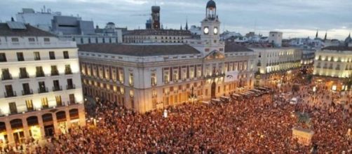 Manifestación del 15 M en Madrid