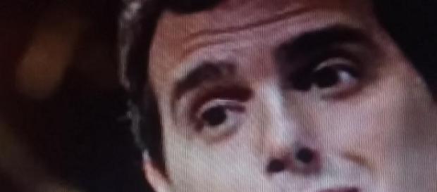 Albert Rivera con cara de circunstancias Albert Rivera con cara de circunstancias
