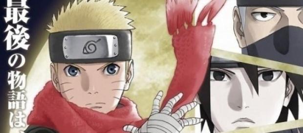 Nuevo diseño de Naruto con una bufanda roja Nuevo diseño de Naruto con una bufanda roja
