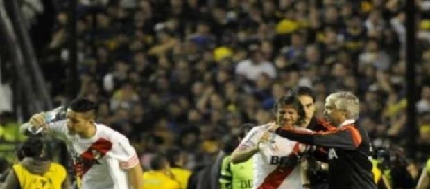 Ponzio afectado por el gas pimienta Ponzio afectado por el gas pimienta