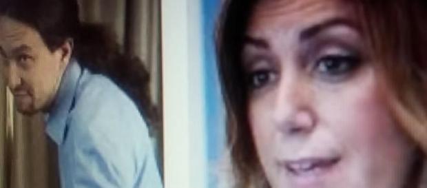 Susana Diaz habló con Pablo Iglesias Susana Diaz habló con Pablo Iglesias