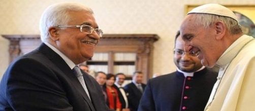 Abu Mazen incontra Papa Francesco in Vaticano