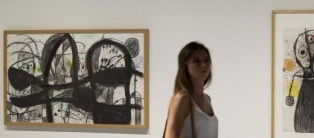 Algunos dibujos en papel de Joan Miró en Málaga Algunos dibujos en papel de Joan Miró en Málaga