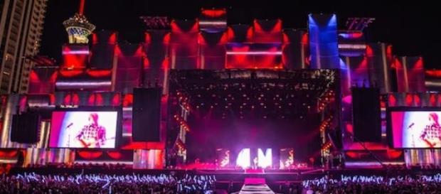 Ed Sheeran was one the artists on the pop weekend. Ed Sheeran was one the artists on the pop weekend.