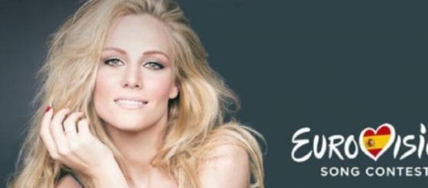 La representante española de eurovisión La representante española de eurovisión