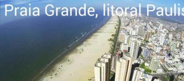 Vista aérea de Praia Grande Vista aérea de Praia Grande