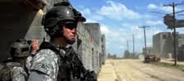 żołnierz US Army - walka z terroryzmem żołnierz US Army - walka z terroryzmem