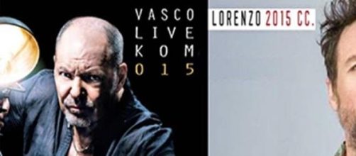 Tour 2015 di Vasco e Jovanotti