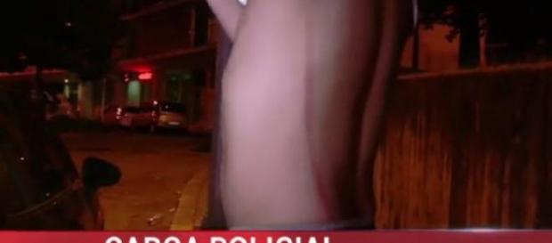 Adepto do Benfica após ter sido agredido Adepto do Benfica após ter sido agredido
