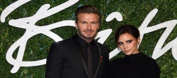David Beckham et sa femme Victoria Beckham. David Beckham et sa femme Victoria Beckham.