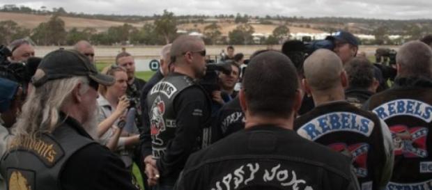 Întâlnirea unui club de motociclişti din Australia Întâlnirea unui club de motociclişti din Australia
