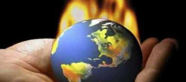 O mundo num futuro em chamas O mundo num futuro em chamas