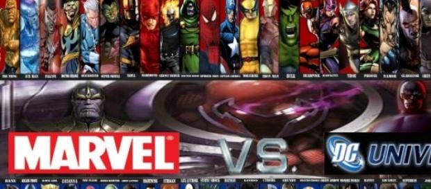 Superhéroes de Marvel y DC Superhéroes de Marvel y DC