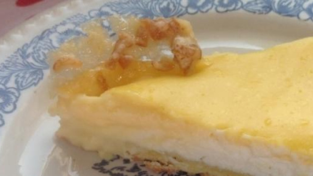 La crostata con crema pasticcera