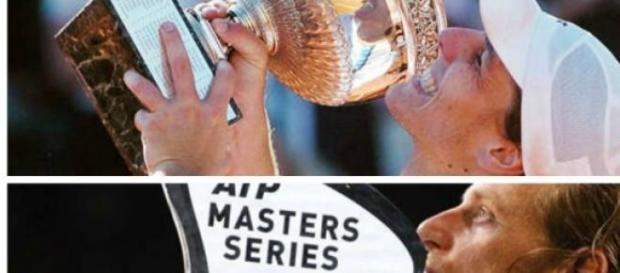 Gaudio en Roland Garros y Nalbandian en el Master. Gaudio en Roland Garros y Nalbandian en el Master.