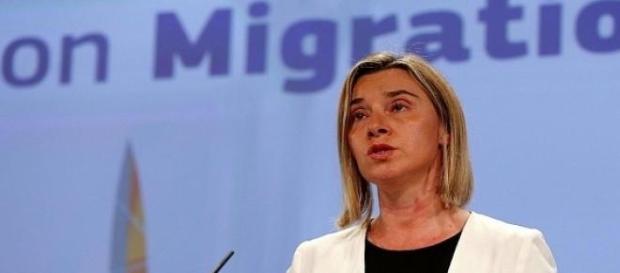 Il commissario UE agli Esteri, Federica Mogherini Il commissario UE agli Esteri, Federica Mogherini