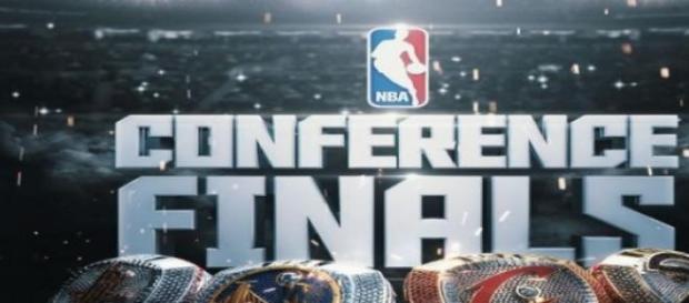Logo de los equipos de las Finales de Conferencia Logo de los equipos de las Finales de Conferencia