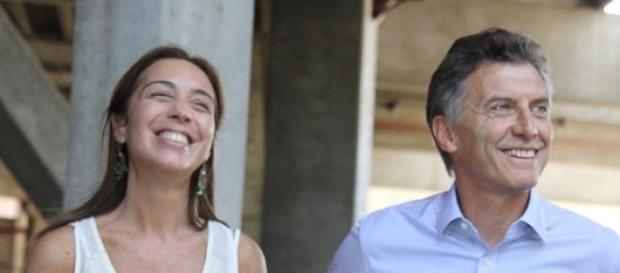 Maria Eugenia Vidal y Mauricio Macri Maria Eugenia Vidal y Mauricio Macri