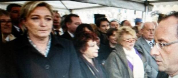 Hollande lors de l'hommage rendus aux militaires Hollande lors de l'hommage rendus aux militaires