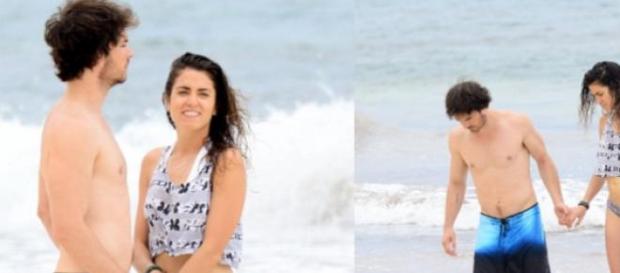 Muito amor nas praias mexicanas Muito amor nas praias mexicanas