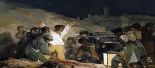 "Los Fusilamientos del Tres de Mayo" de Goya. "Los Fusilamientos del Tres de Mayo" de Goya.