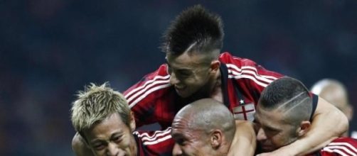 Honda, De Jong, El Shaarawy, Menez e De Sciglio