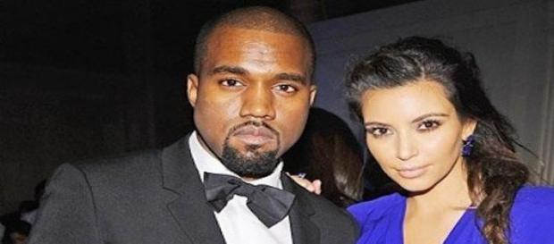 Kanye West et son épouse Kim Kardashian. Kanye West et son épouse Kim Kardashian.