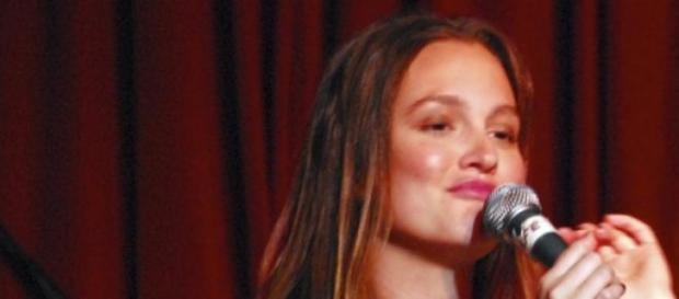 Leighton Meester bei einem Musikauftritt Leighton Meester bei einem Musikauftritt