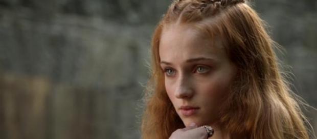 Sansa Stark é interpretada por Sophie Turner Sansa Stark é interpretada por Sophie Turner