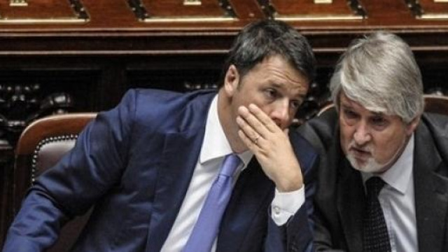 Matteo Renzi e Giuliano Poletti 
