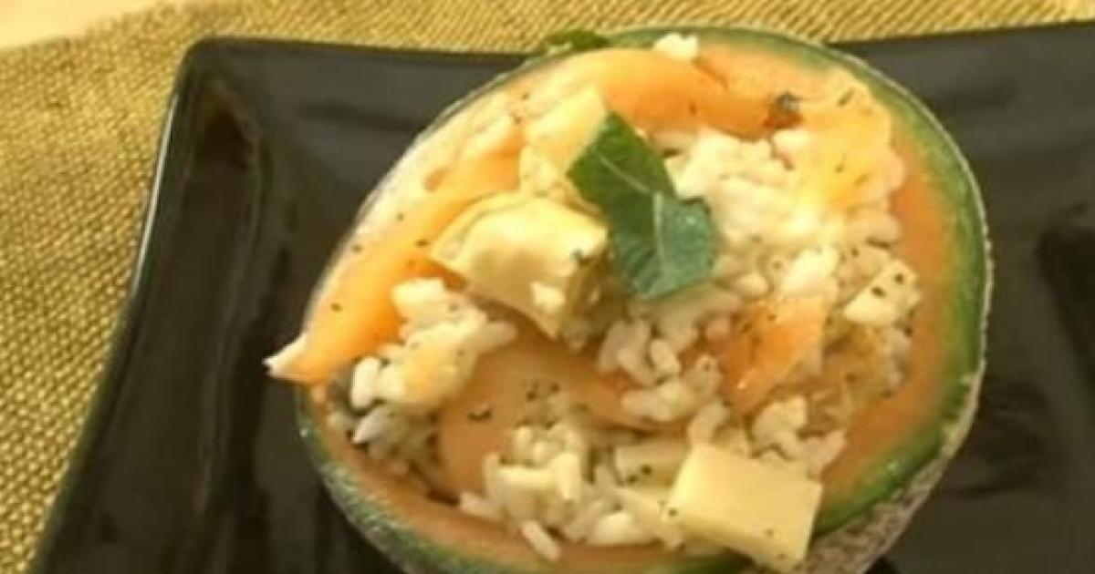 Cotto e Mangiato insalata di riso e melone, la nuova ricetta fresca