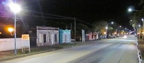 Avenida Perón, en Villa Mercedes, San Luis