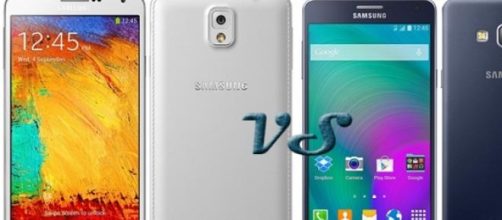 Samsung: Galaxy Note 3 vs Galaxy A7