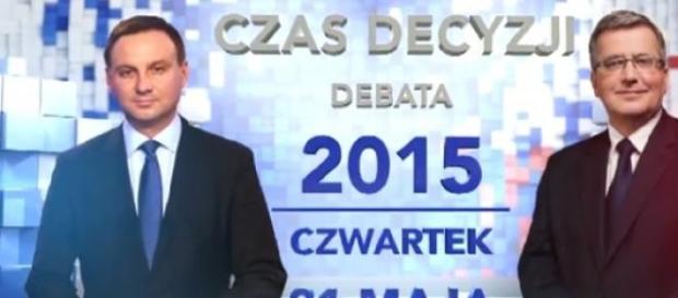 Debata prezydecka TVN i TVN24, kadr zwiastuna Debata prezydecka TVN i TVN24, kadr zwiastuna