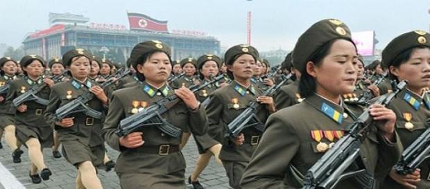 Desfile militar en Corea del Norte Desfile militar en Corea del Norte
