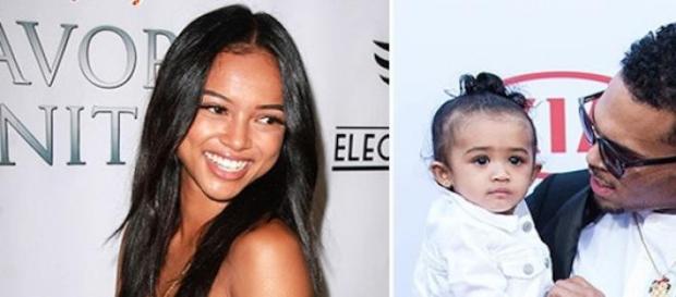 Karrueche Tran, Royalty et Chris Brown Karrueche Tran, Royalty et Chris Brown