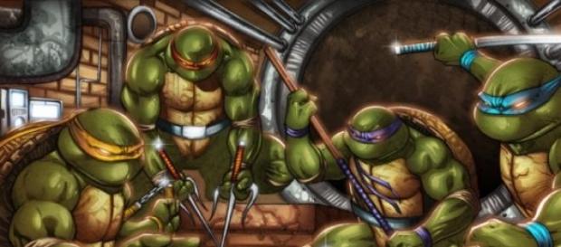 Las Tortugas Ninja en su versión de comic Las Tortugas Ninja en su versión de comic
