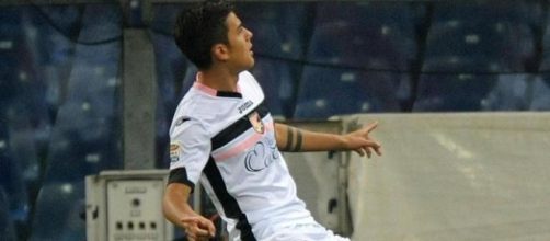 Dybala esulta dopo un gol 