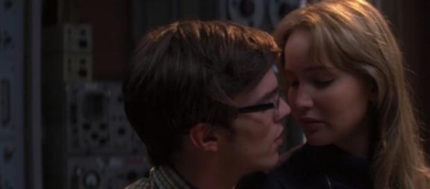 Jennifer Lawrence e Nicholas Hoult em X-Men Jennifer Lawrence e Nicholas Hoult em X-Men