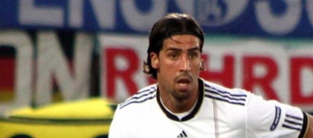 Khedira durante un partido con Alemania Khedira durante un partido con Alemania
