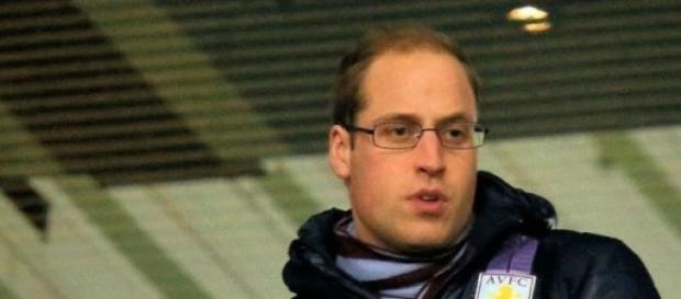 Książe William - wielki fan Aston Villi Książe William - wielki fan Aston Villi