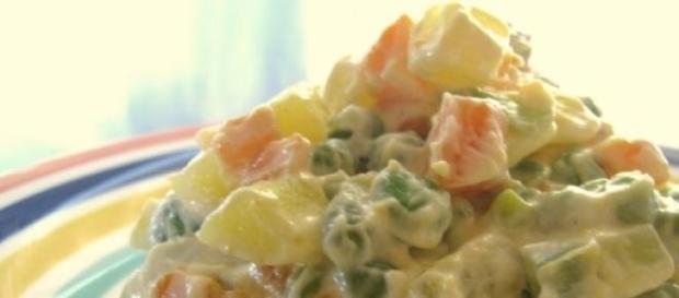 La ricetta dell'insalata russa La ricetta dell'insalata russa
