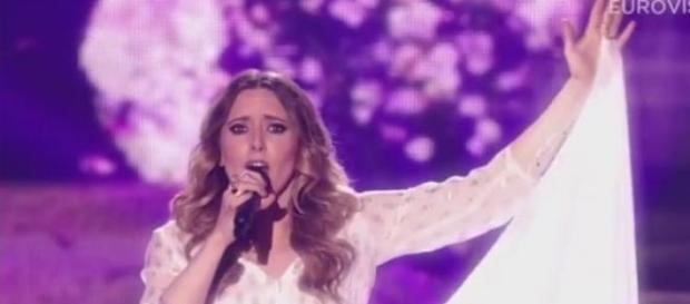 Monika Kuszyńska na scenie konkursu Eurowizji Monika Kuszyńska na scenie konkursu Eurowizji