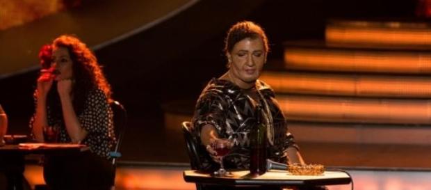 Stefano Terrazzino jako Cesaria Evora Stefano Terrazzino jako Cesaria Evora
