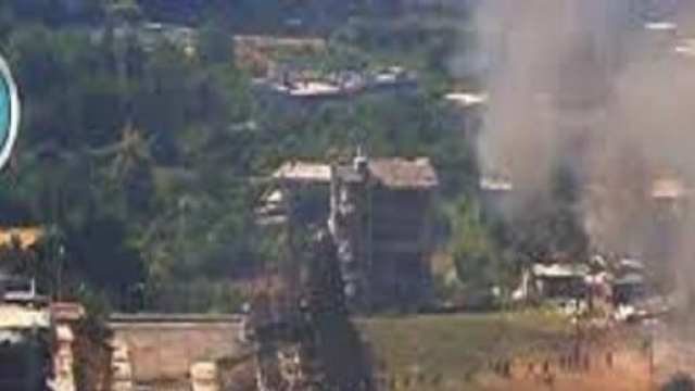 Foto del luogo dell'attacco diffusa dall'Isis.