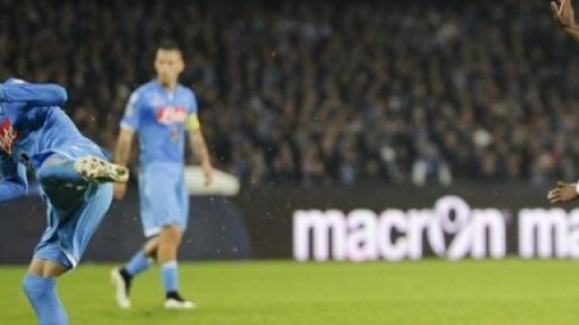 Pogba, a segno nel match d'andata con un eurogol