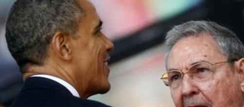 Barack Obama y Raúl Castro, un encuentro histórico